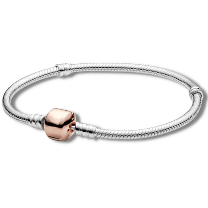 925 Silver Snake Bone Bracelet