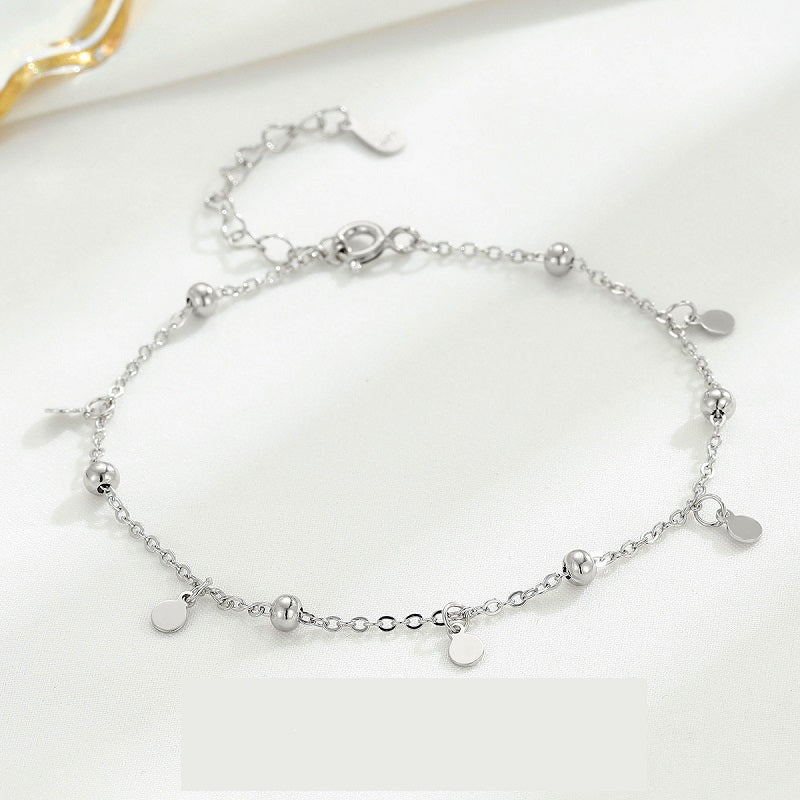 S925 Space Ball Round Card Bracelet