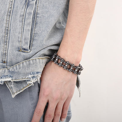 Moto Chain Bike Bracelet