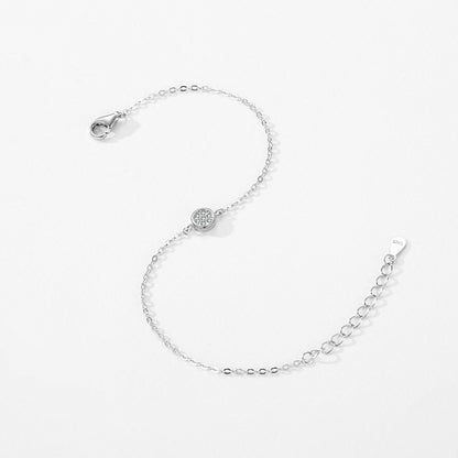 Exquisite Round Diamond Bracelet