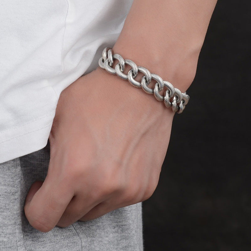 Retro Personalized Twisted Bracelet