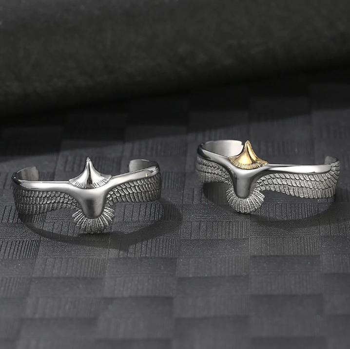 925 Silver energy eagle Bracelet