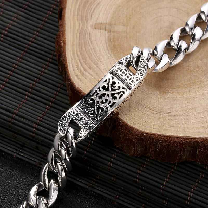 925 Silver Horse Whip Chain Body Money Pixiu Bracelet