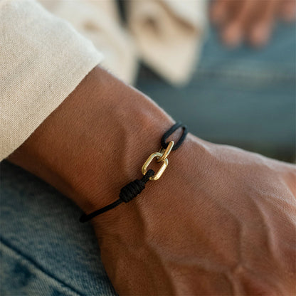 Double Loop Minimalist Bracelet