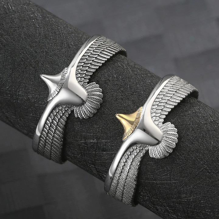 925 Silver energy eagle Bracelet