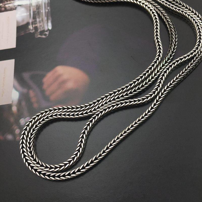 Vintage snake bone necklace