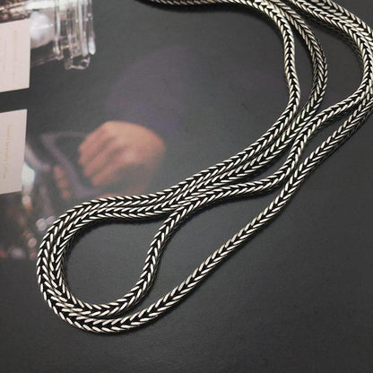 Vintage snake bone necklace