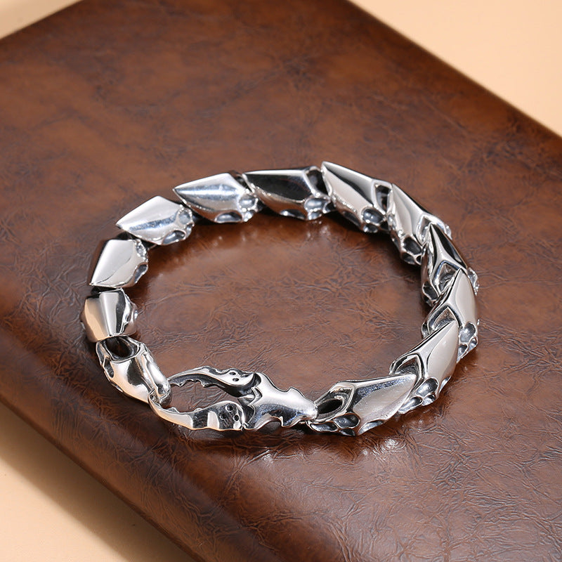 Vintage scale bracelet