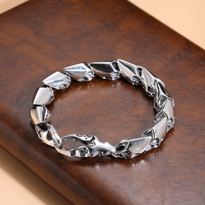 Vintage scale bracelet