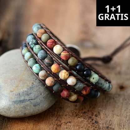 Stress Relieving Jasper Bracelet