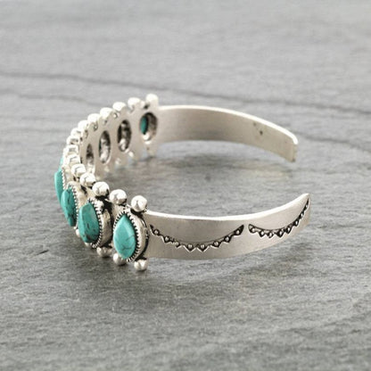 Turquoise Open Bracelet