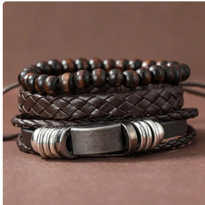 Retro Handmade Bead Woven Bracelet