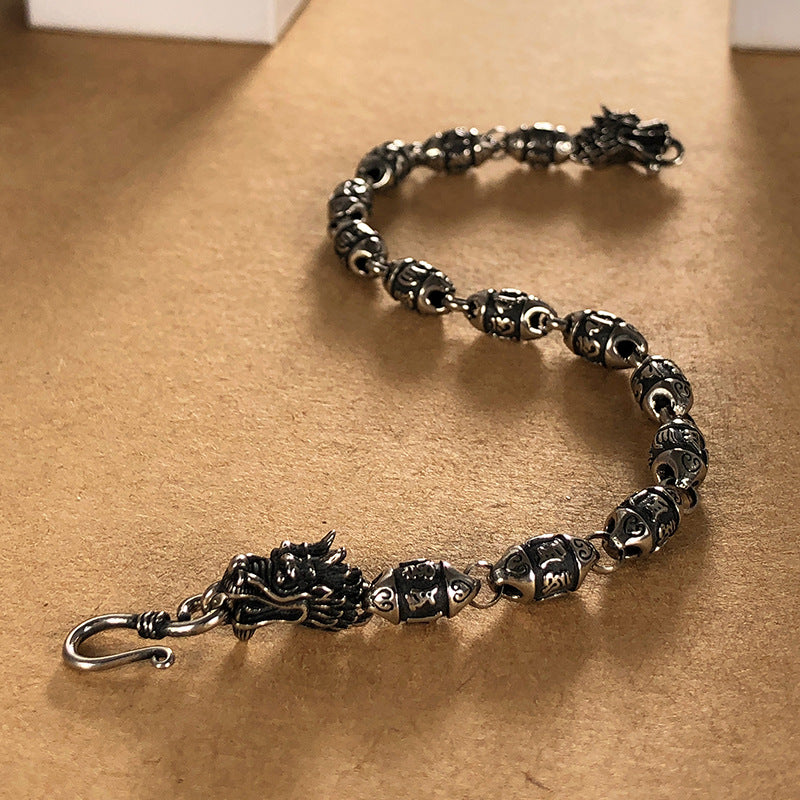 S925 silver faucet bracelet