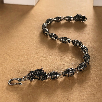 S925 silver faucet bracelet
