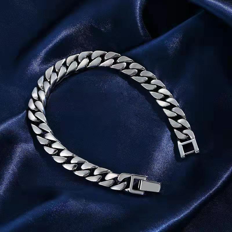 Simple Loop Cuban Bracelets
