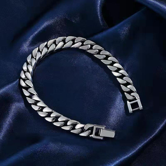 Simple Loop Cuban Bracelets