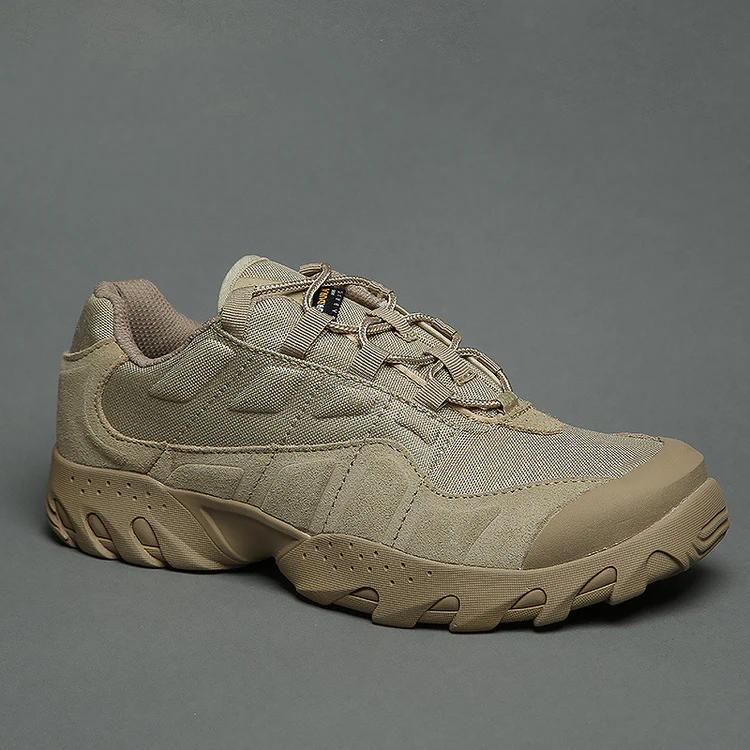 Men's leather military boots men's special forces waterproof tactical shoes outdoor hiking Boots