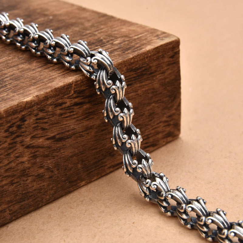 Vintage Wave Woven Bracelet