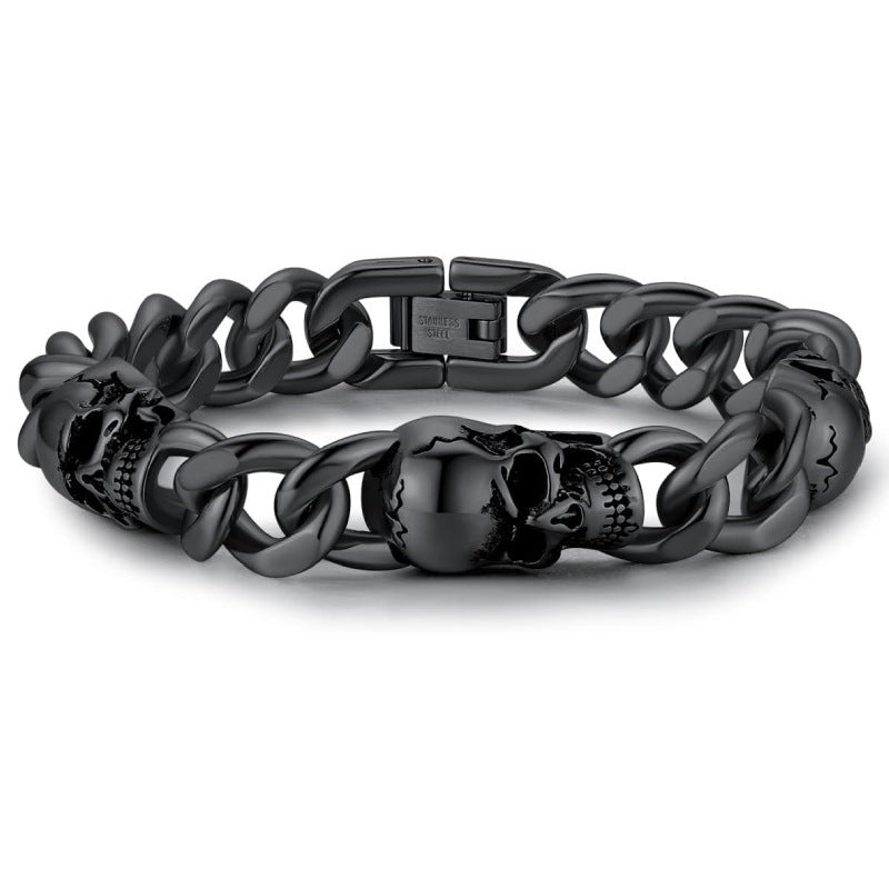 Street Hip Hop Style Skull Bracelet