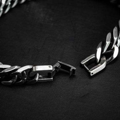 Hip-hop Thick Chain Dragon Weave Cuban Bracelet