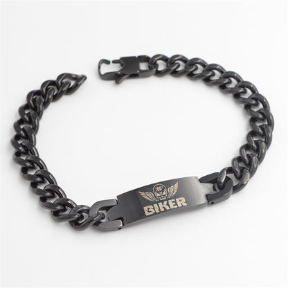 Lettering Plain Bracelet