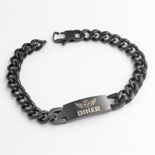 Lettering Plain Bracelet
