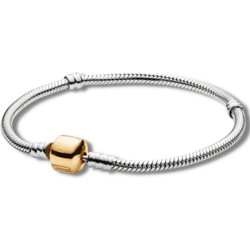 925 Silver Snake Bone Bracelet