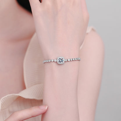 Square small and exquisite minimalist bracelet