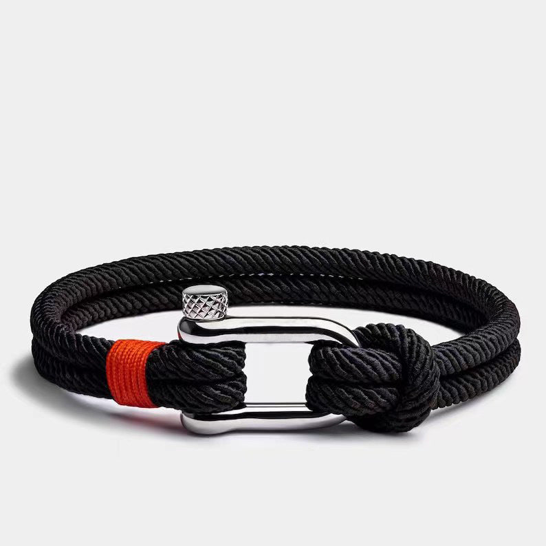 S925 Minimalist Nautical Rope Bracelet