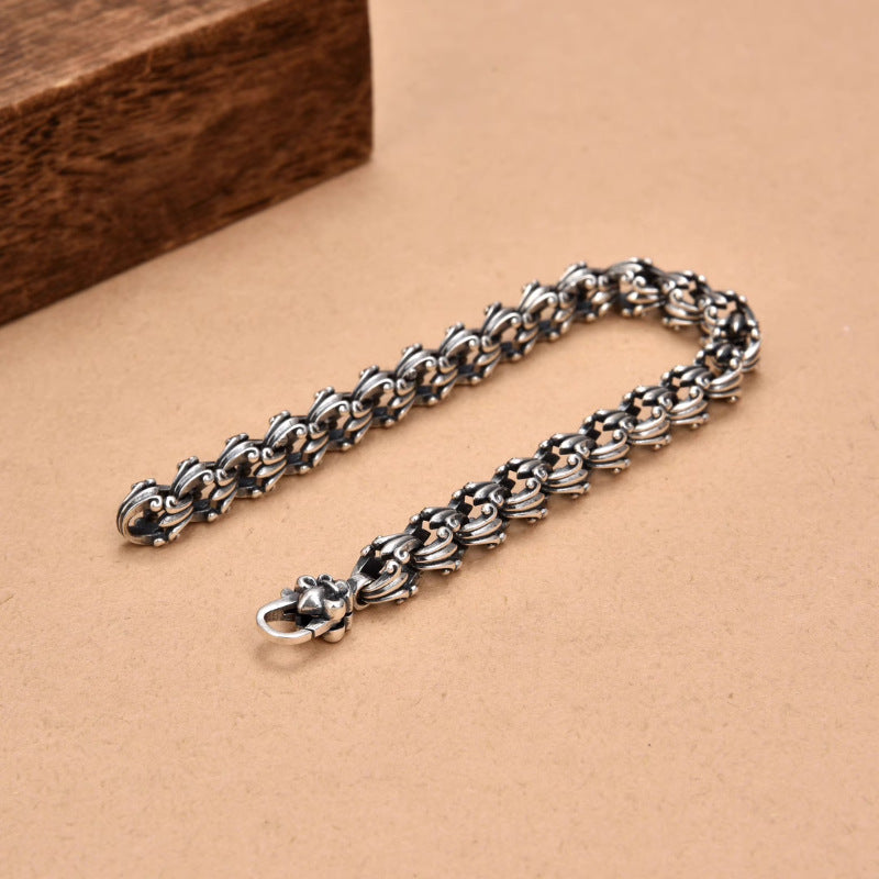 Vintage Wave Woven Bracelet