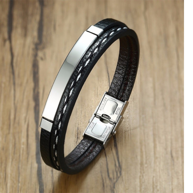 Minimalist Stainless Steel Bracelet