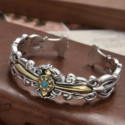 Solid sunflower bracelet