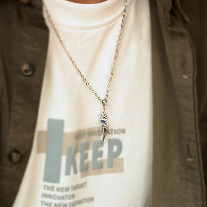 Triangular Star Necklace