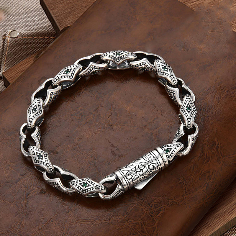 Vintage patterned bracelet