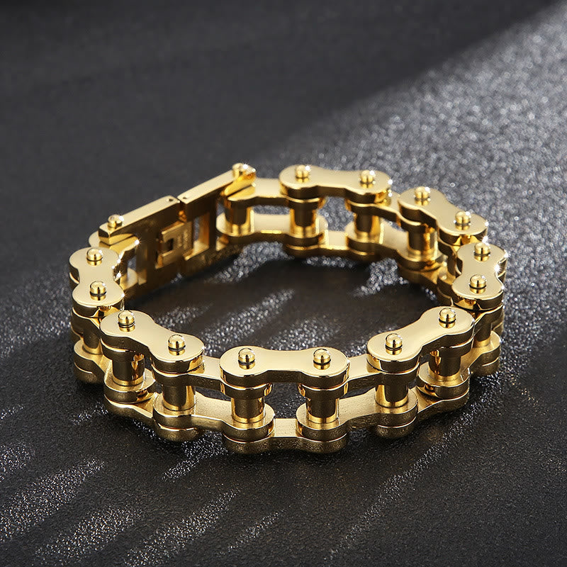 Moto Chain Bike Bracelet