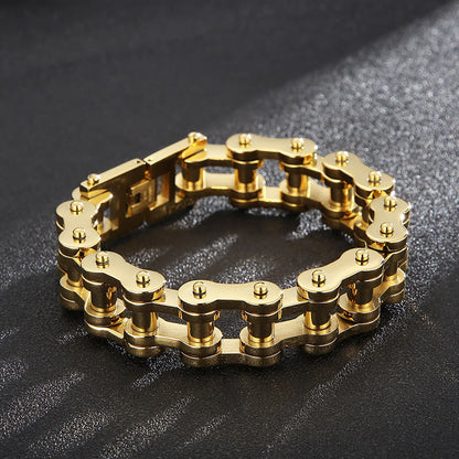 Moto Chain Bike Bracelet