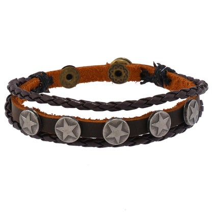 Men's Genuine Leather Bracelet
