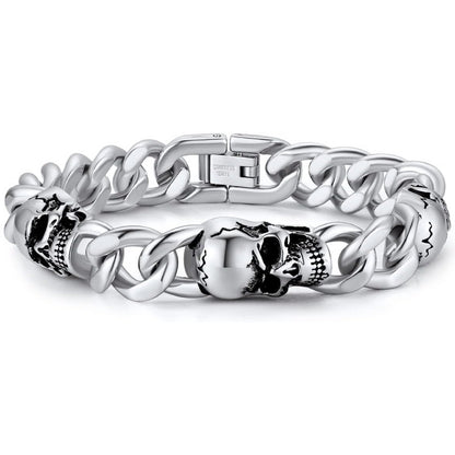 Street Hip Hop Style Skull Bracelet