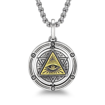 God's Eye Rotating Necklace