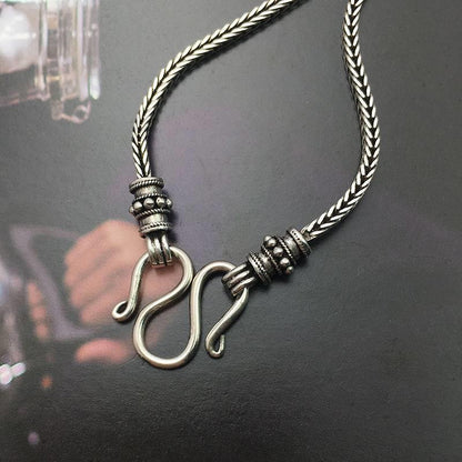 Vintage snake bone necklace