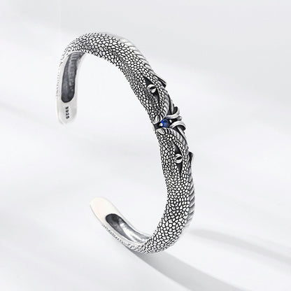 925 Silver Vintage Glutton Adjustable Bracelet