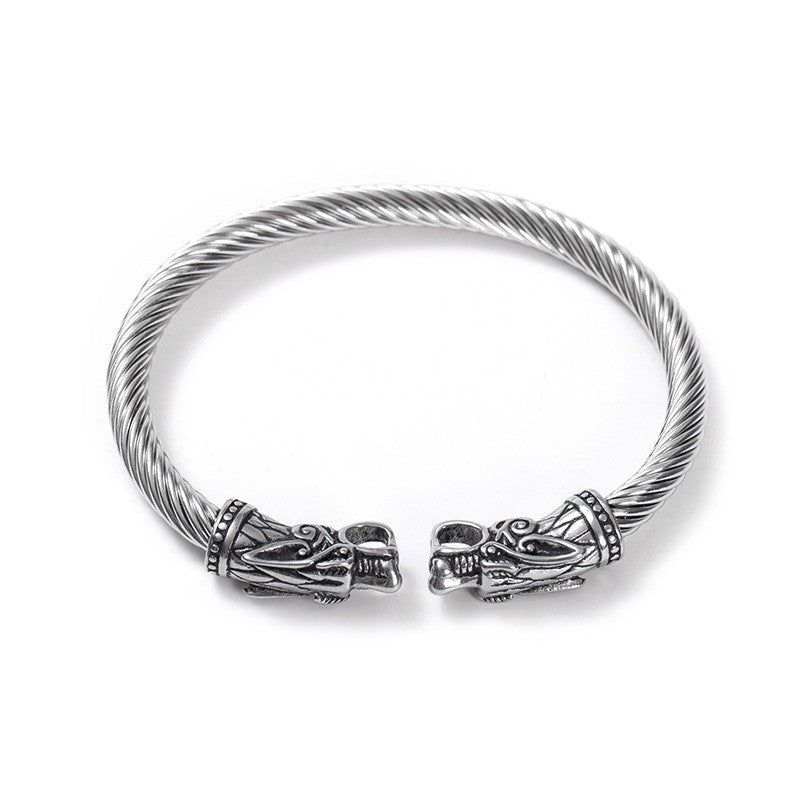 Men's Double Faucet Opening Adjustable Bracelet