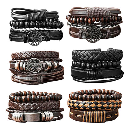 Retro Handmade Bead Woven Bracelet