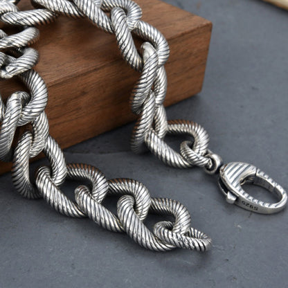 Retro Personalized Twisted Bracelet