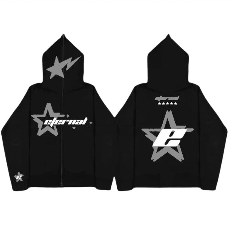 Chictango Star Zip Hoodie