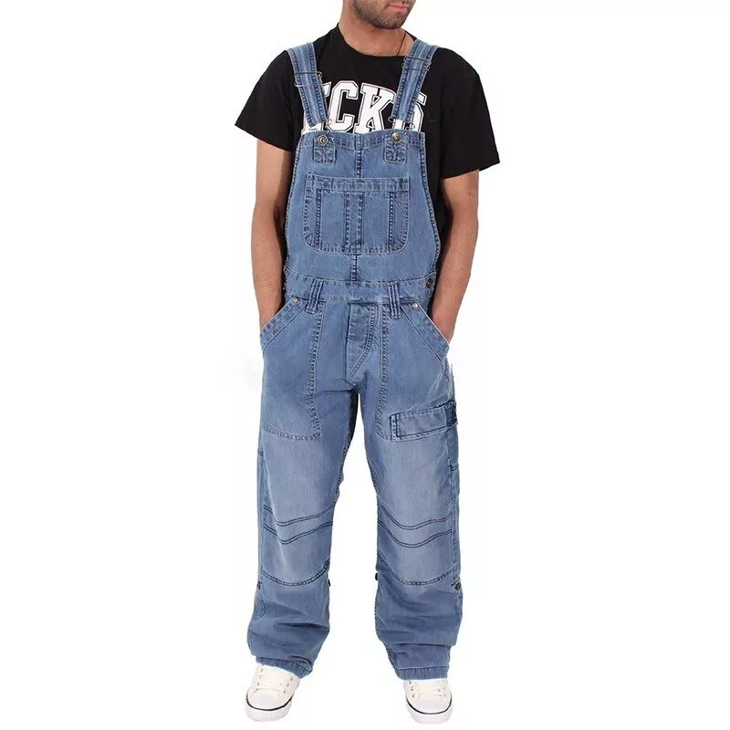 Chictango Denim Cargo Overalls