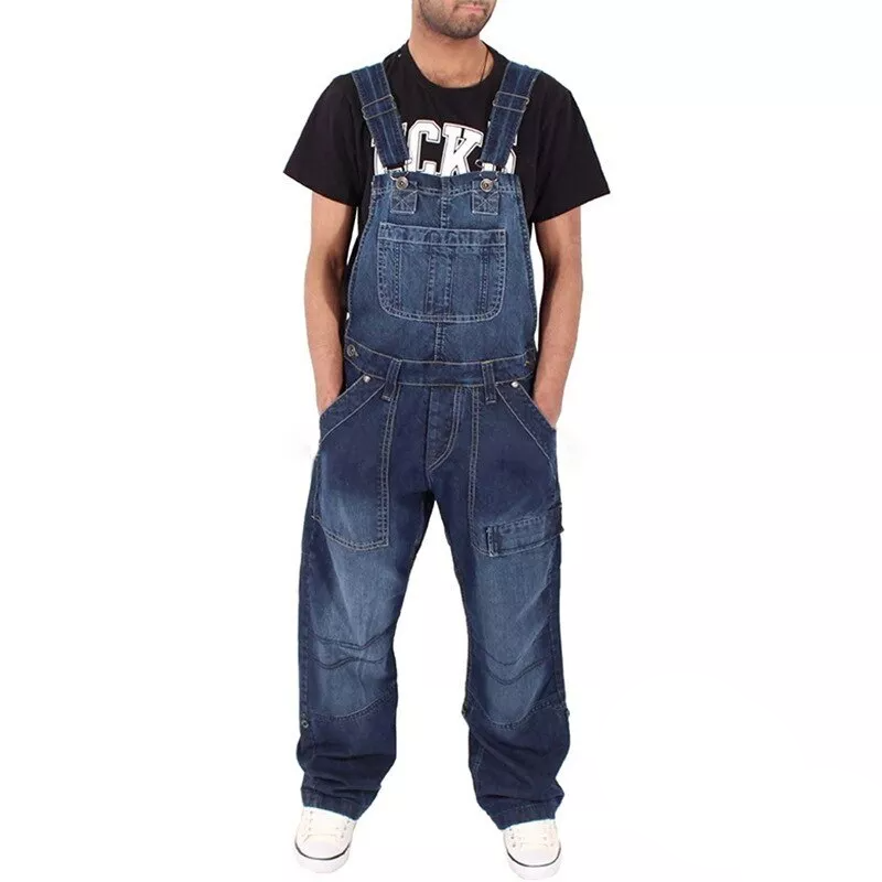 Chictango Denim Cargo Overalls