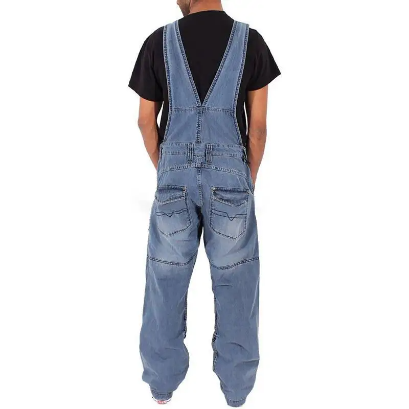 Chictango Denim Cargo Overalls